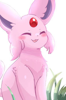 Pokemon Espeon (but its not AI)