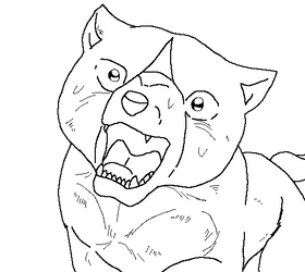 Free Ginga Lineart 9