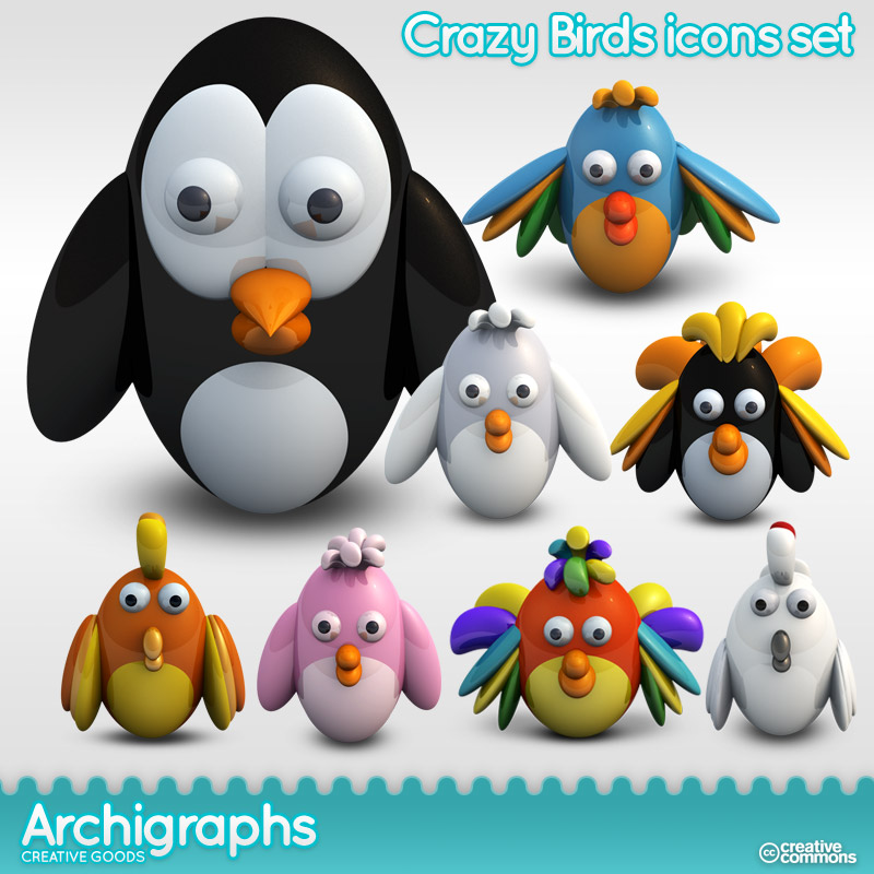 Archigraphs Crazy Birds