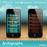iPhone Wallpapers shelves
