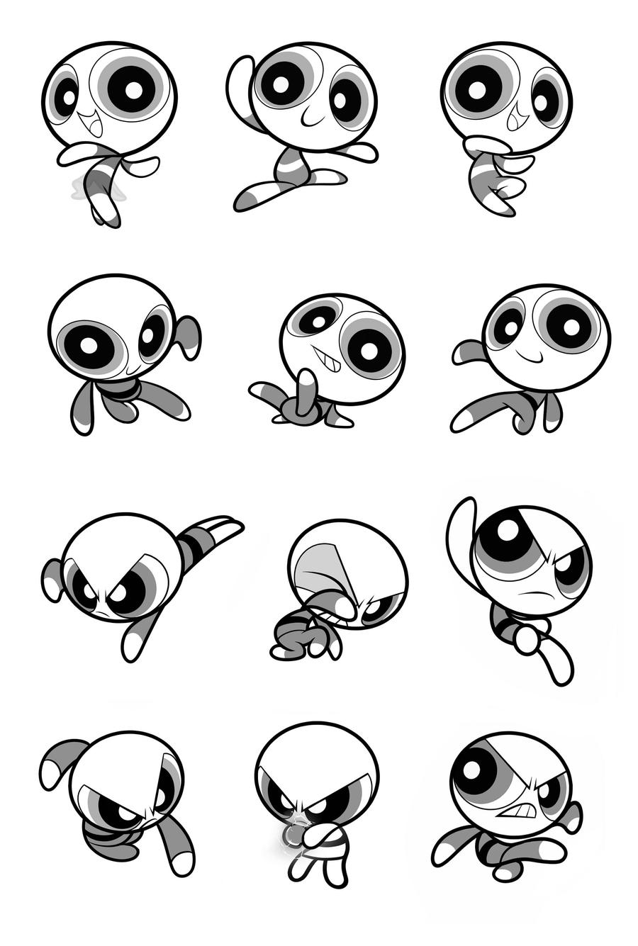 Powerpuff Body Base PowerPuff Bases by ITBluebeadTI on DeviantArt