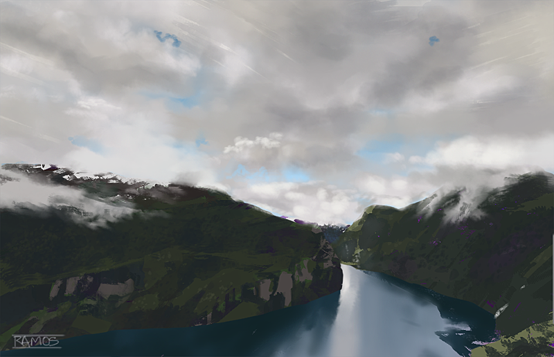 Strada, Norway Plein Air by rubengramos Strada, Norway Plein Air by rubengramos