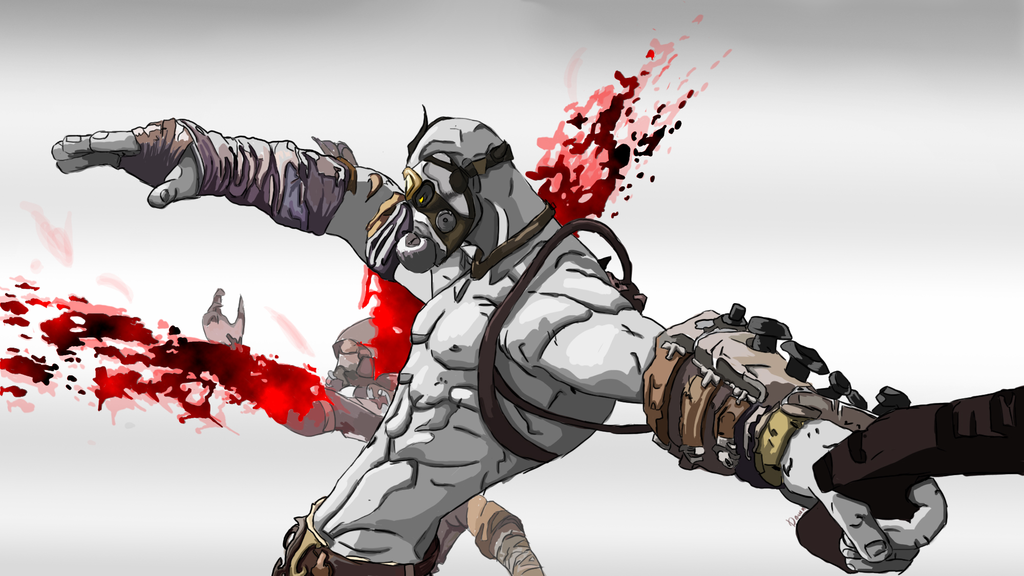 Borderlands 2 Krieg Psycho By Sharrm On Deviantart Borderlands 2 Krieg Psycho By Sharrm On Deviantart