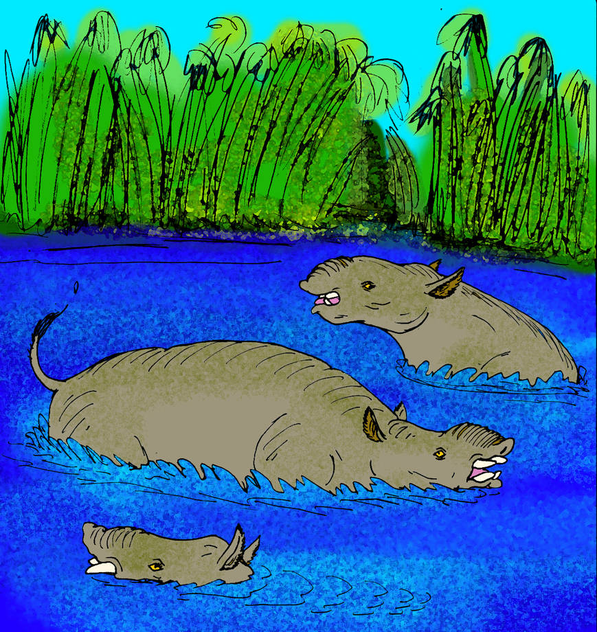 Trigodon Moeritherium trigodon by avancna on DeviantArt