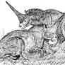 Elasmotherium sibiricum V2 BW
