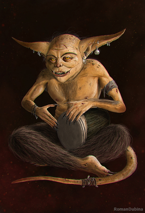 Image result for elder scrolls scamp art