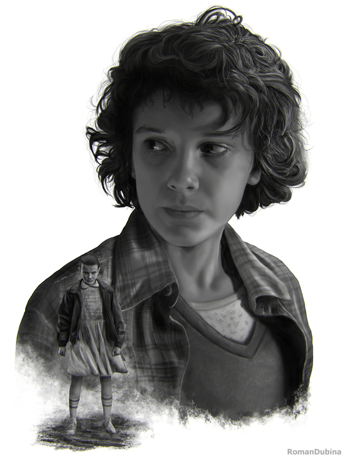 Eleven (Stranger Things) by RomanDubina
