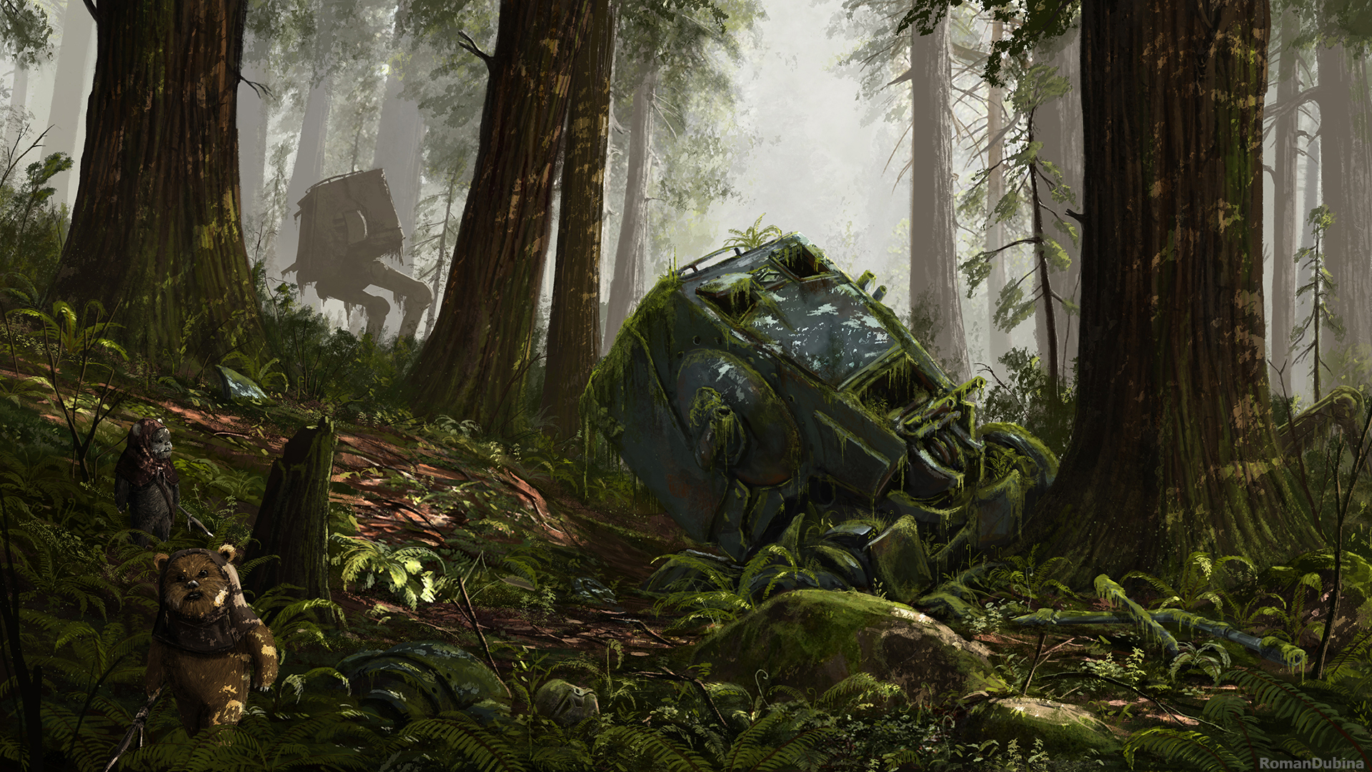 After the Battle of Endor by RomanDubina on DeviantArt