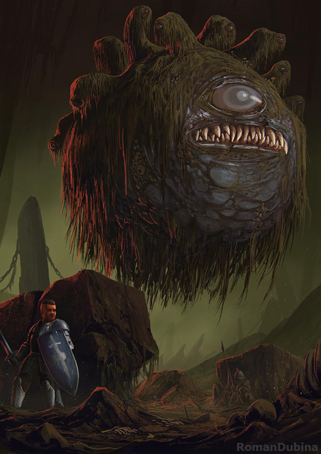 Beholder (Dungeons and Dragons) by RomanDubina on DeviantArt
