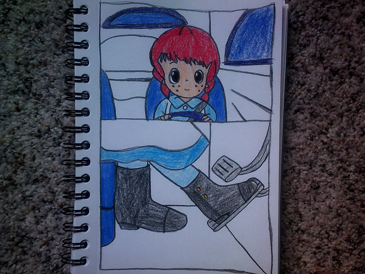 Anne Shirley Driving by CreativeT01 on DeviantArt Anne Shirley Driving by CreativeT01 on DeviantArt