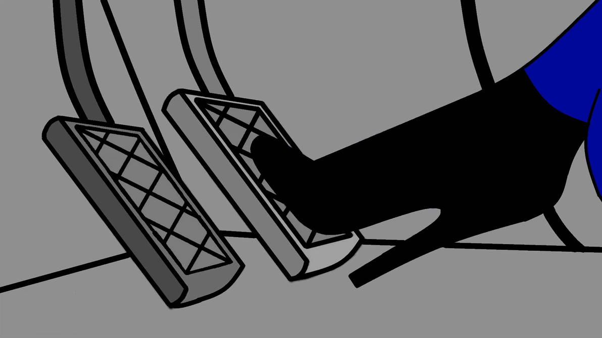 Ms Rottenmeier On The Gas Pedal 02 by CreativeT01 on DeviantArt