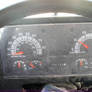 1996 Chevrolet B7 School Blue Bird Bus Dashboard