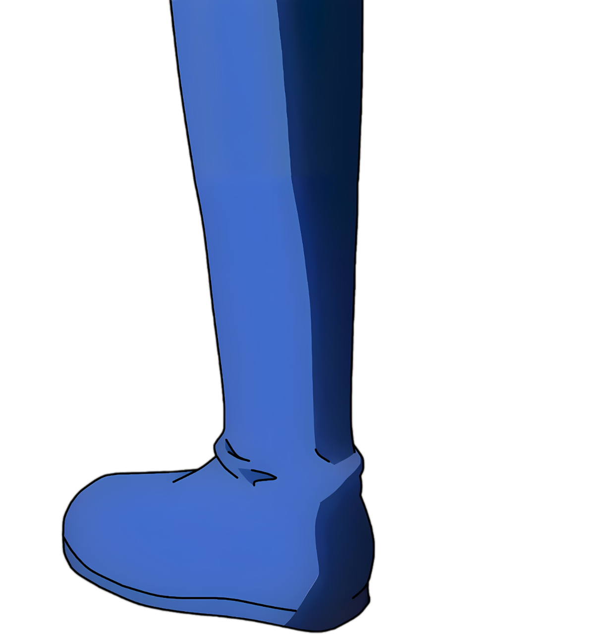 Boot Base Deviantart Sakura's Blue Boot PNG by CreativeT01 on DeviantArt