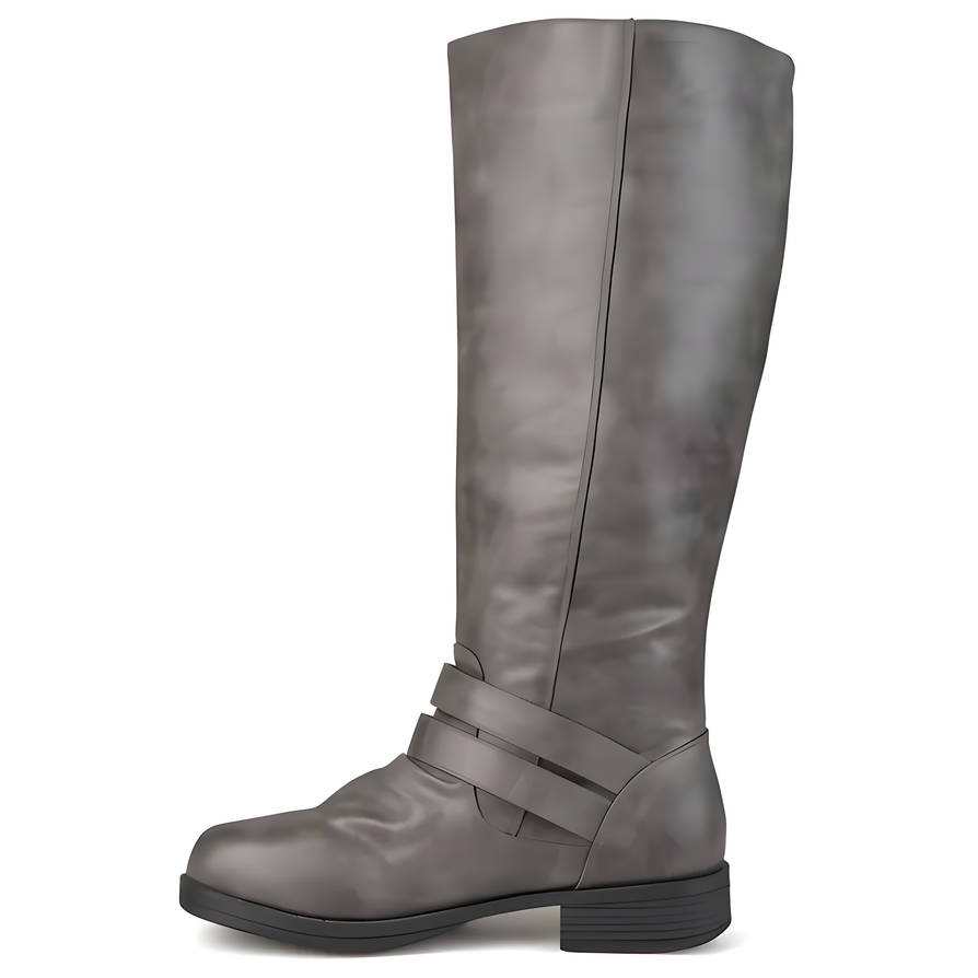 Grey Riding Boots Grey Leather Riding Boot by CreativeT01 on DeviantArt