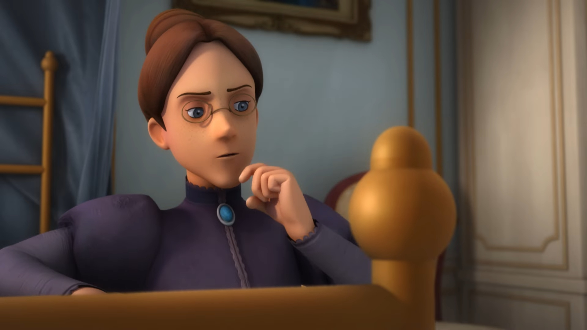 Miss Rottenmeier Thinking by CreativeT01 on DeviantArt