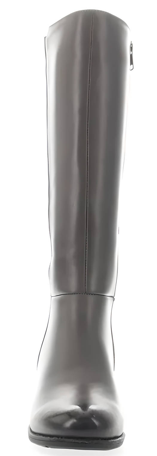 Grey Riding Boots Shiny Grey Riding Boot Front View by CreativeT01 on DeviantArt