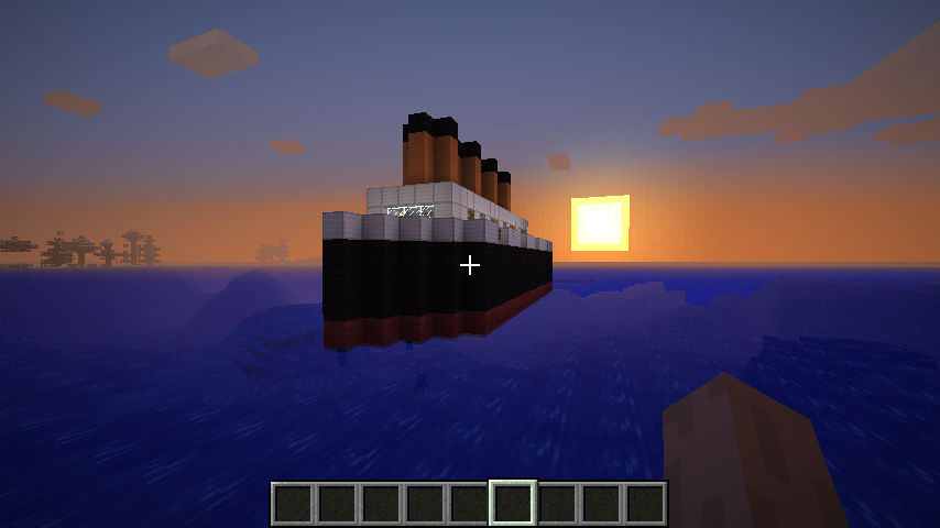 Minecraft - Titanic by Johnny-HedgeWolf on DeviantArt