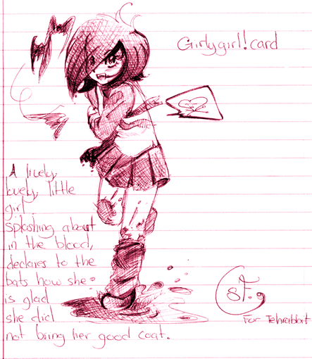 SHOUJOCARD for TehRabbit by SolusHitori