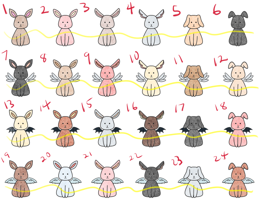 (closed) Bunny adoptables (now 1 pt)