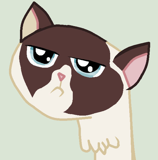 MLP FIM Grumpy Cat by AliceDrabs on DeviantArt