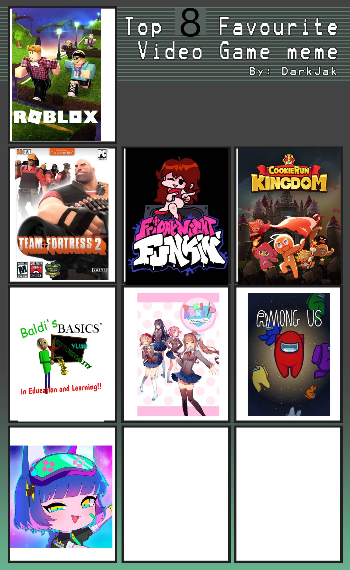 Roblox Games tierlist by Kate298100 on DeviantArt