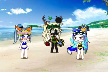 Flitch and Friends at the Beach 2