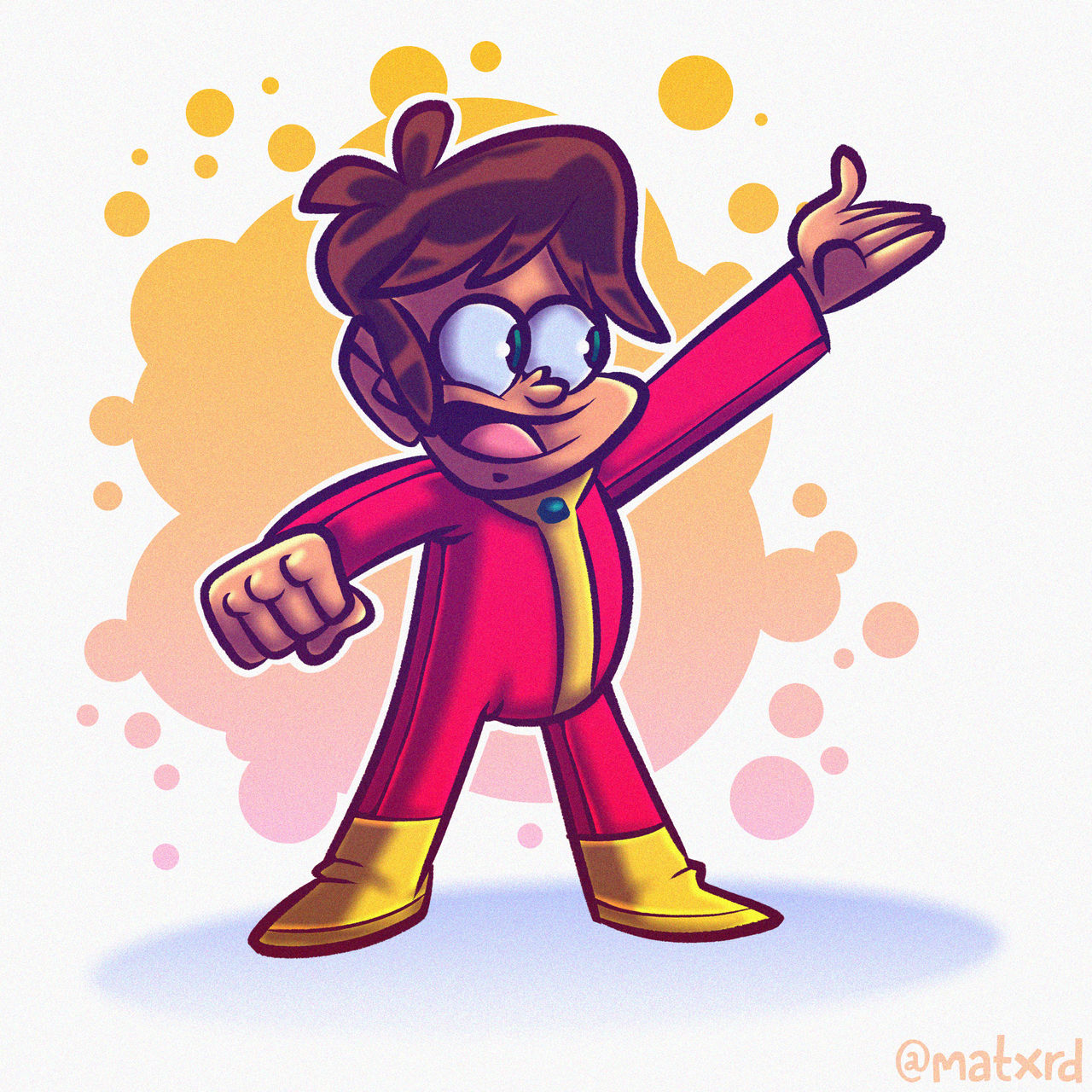 Alex Kidd by matxrd on DeviantArt