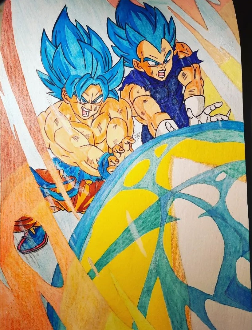 Final Flash vs Kamehameha by UGSF on DeviantArt