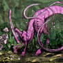 Pink Parasaurolophus