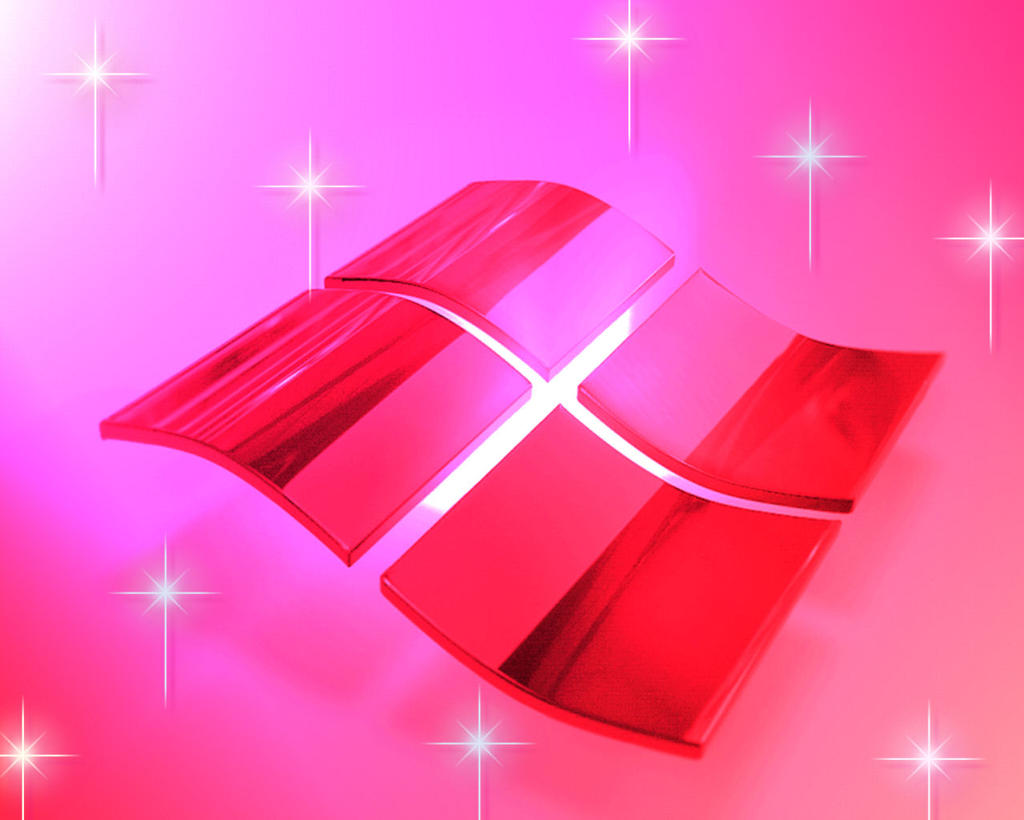PINK WINDOWS logo Wallpaper by sawq123456 on DeviantArt