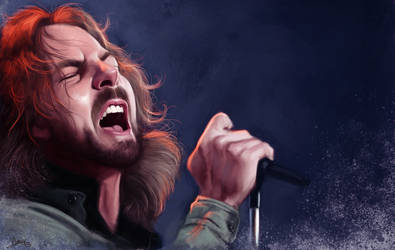 Speed Painting: Eddie Vedder