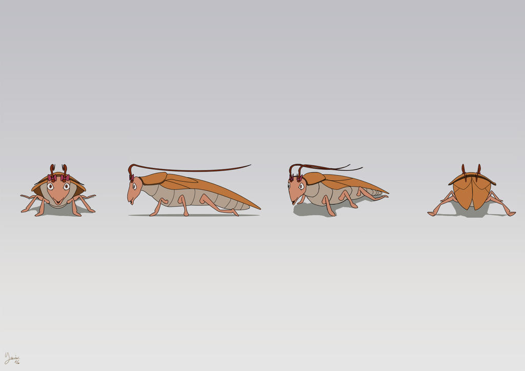 Muppet Cockroach Character sheet cockroach by FrankCP on DeviantArt