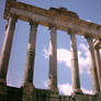 Building of Forum Romanum