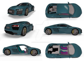 AUDI R8 (wip007) by the-nucularman