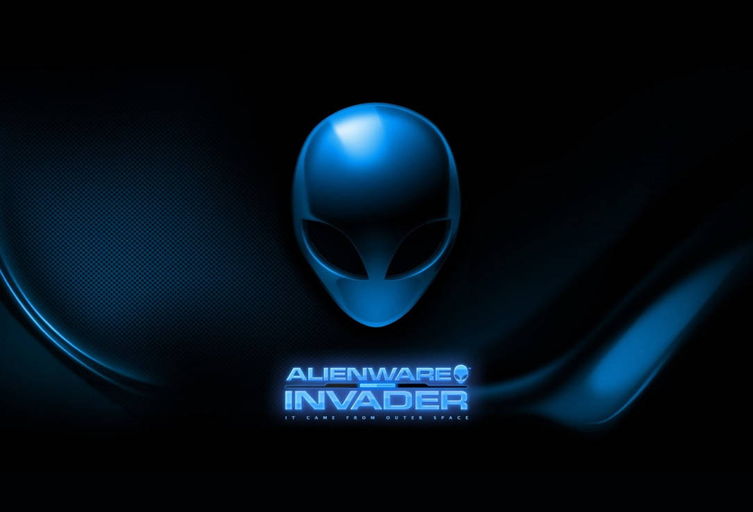 Blue alienware invader colorful by darkangelkrys on DeviantArt