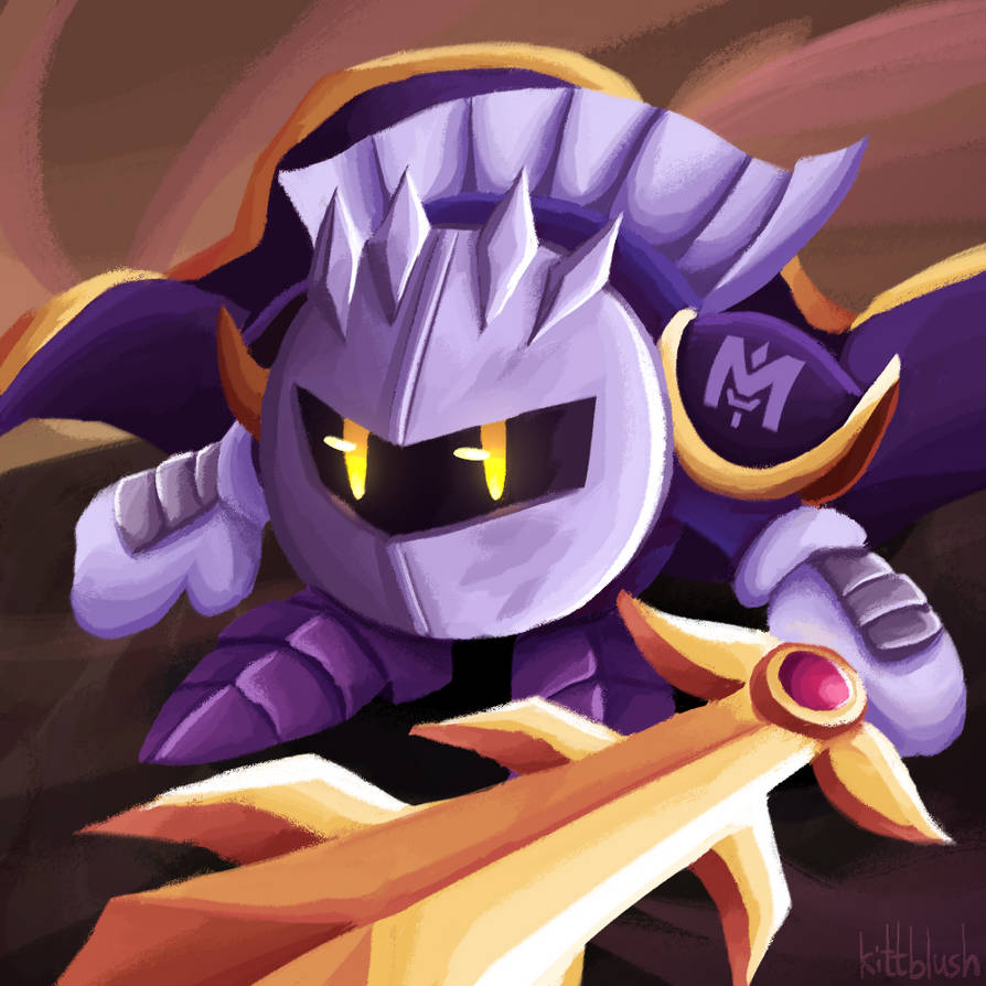 Meta Knight by KittblushArt on DeviantArt
