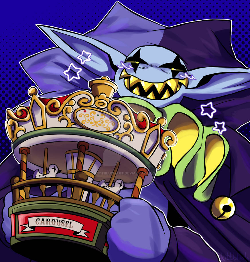 jevil for seminando_caos by KittblushArt on DeviantArt