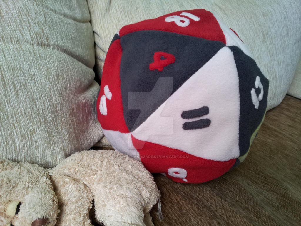 Sewn dice d20