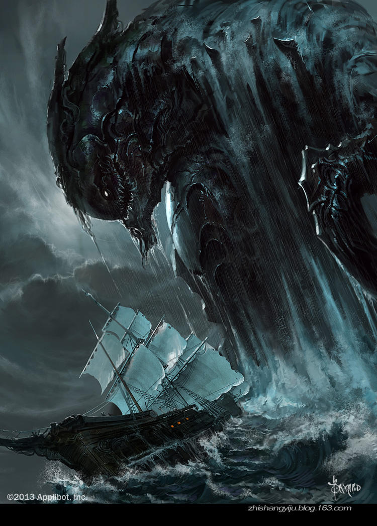 Deep Rising Monster Draw Monster In Deep by bayardwu on DeviantArt