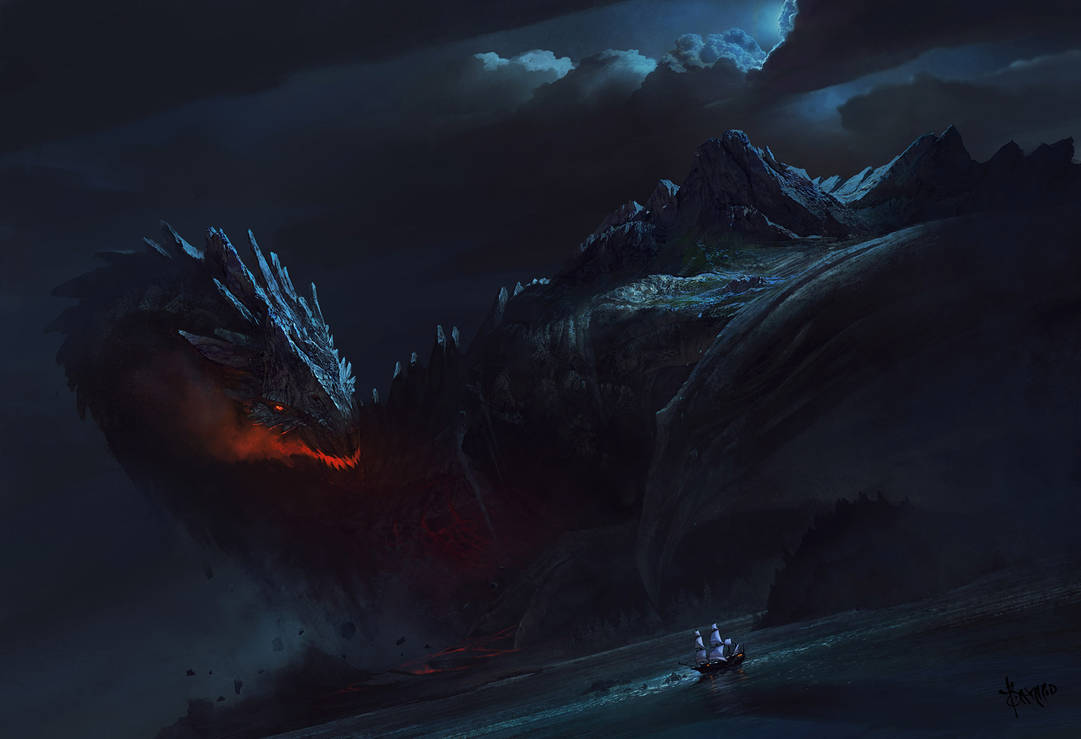 Dragon Island by bayardwu