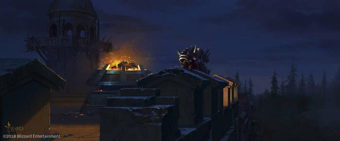 Keyframe for the latest cinematic of World of Warc