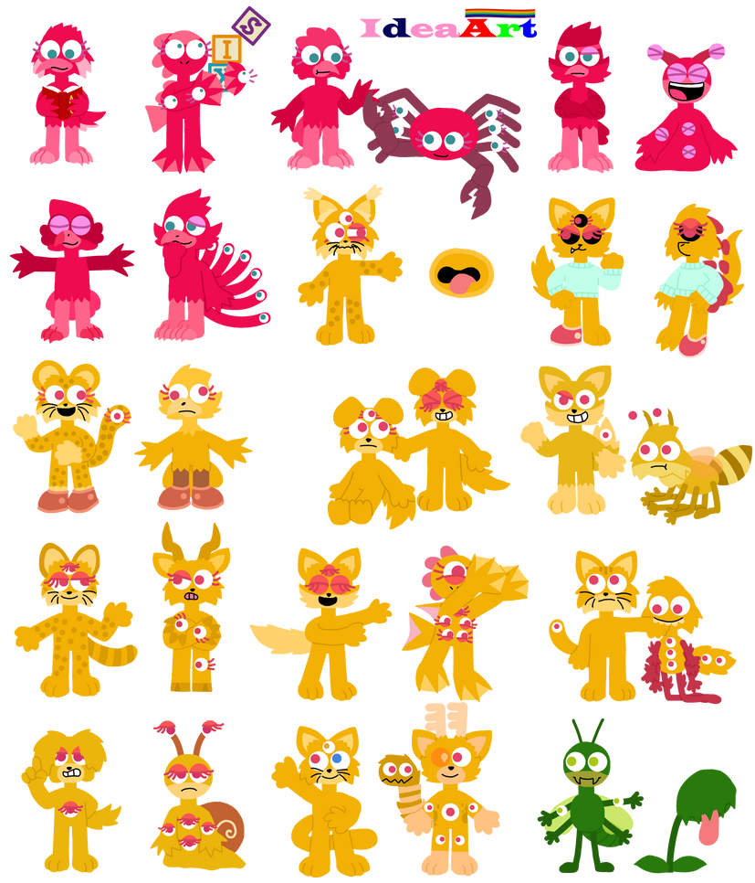 Endless Numbers Creature AU(26-40) by ideaartcreatureAU on DeviantArt