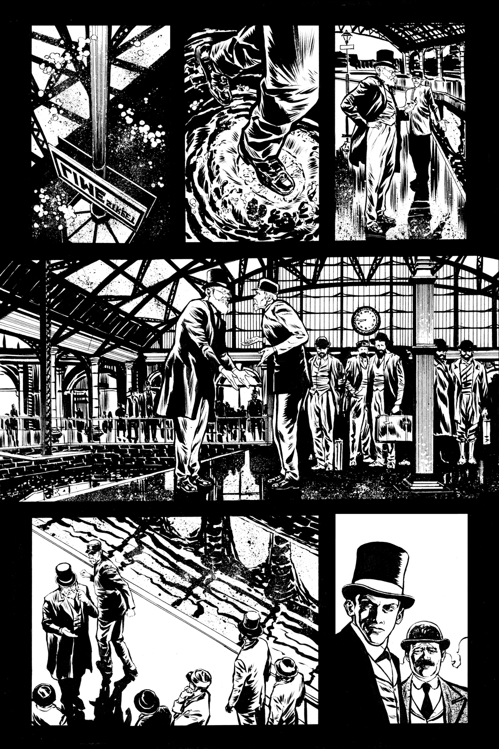 SHERLOCK HOLMES THE LIVERPOOL DEMON #2 PG 1