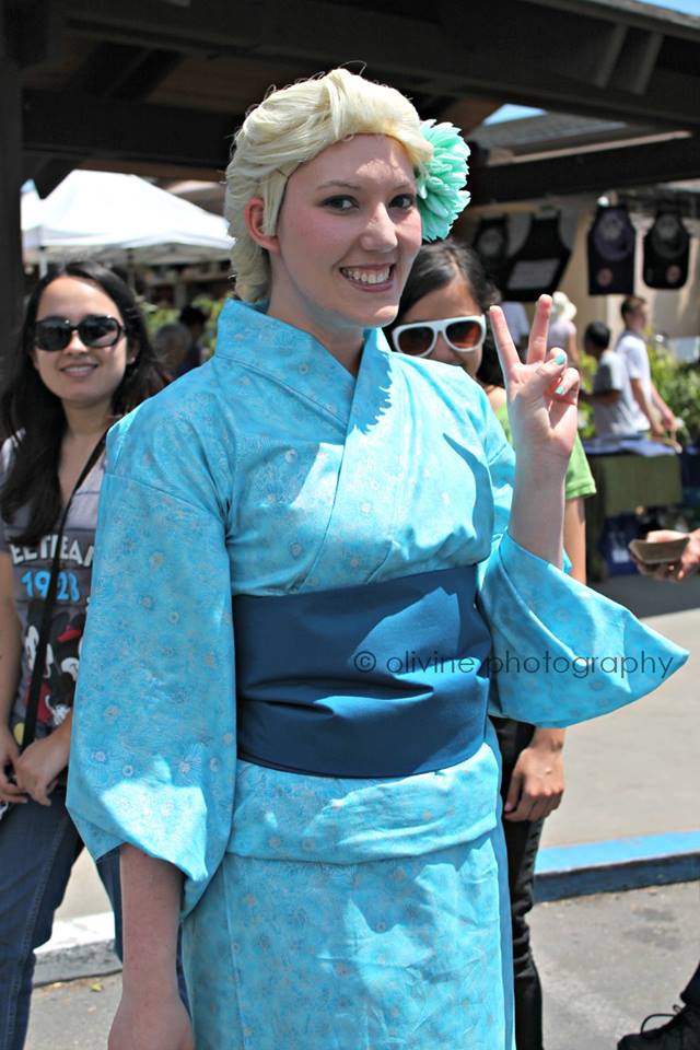 Elsa Turning Japanese