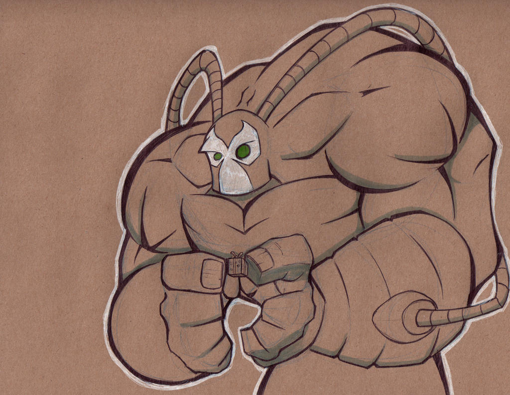 Bane and a present by Pumaboy3d