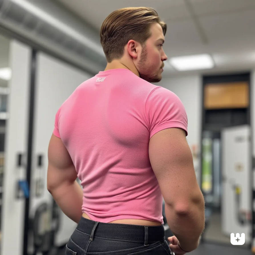 Kit Conner Rear View A side-profile view of Kit Connor in a fitted ... by stephentwest on ...