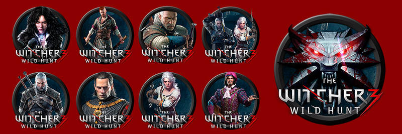 The Witcher 3 - Icon Pack