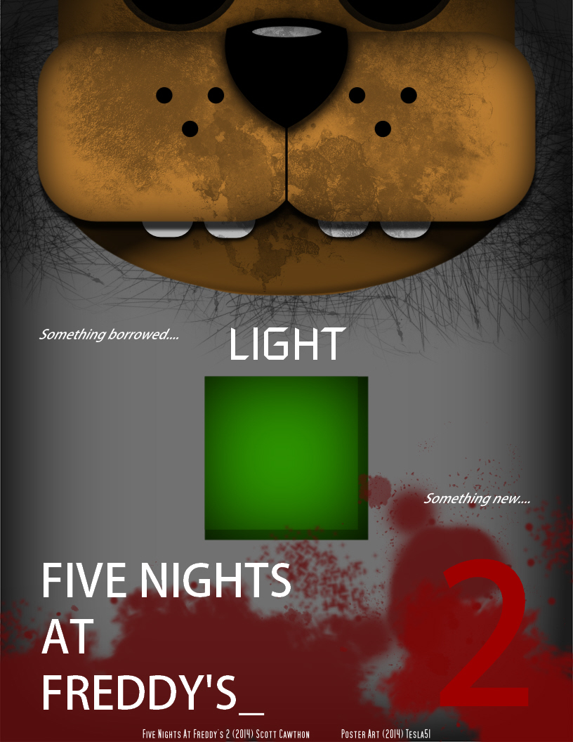 Taycraft on Game Jolt: Fan-Made FNaF 2 poster (I do believe the