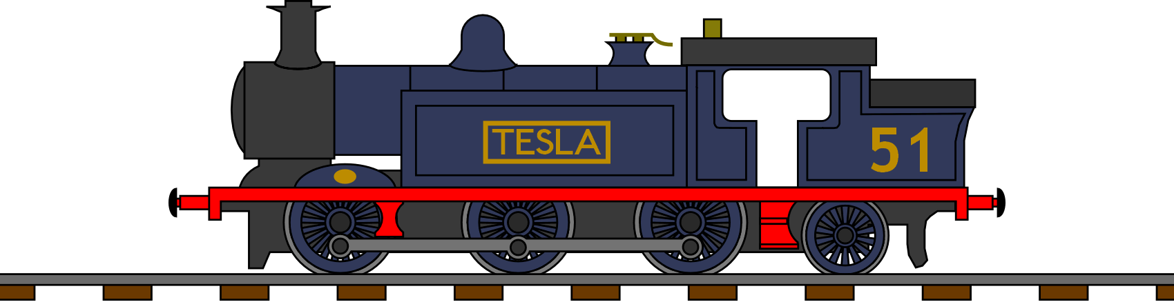 TESLA 51 Animated Spirte
