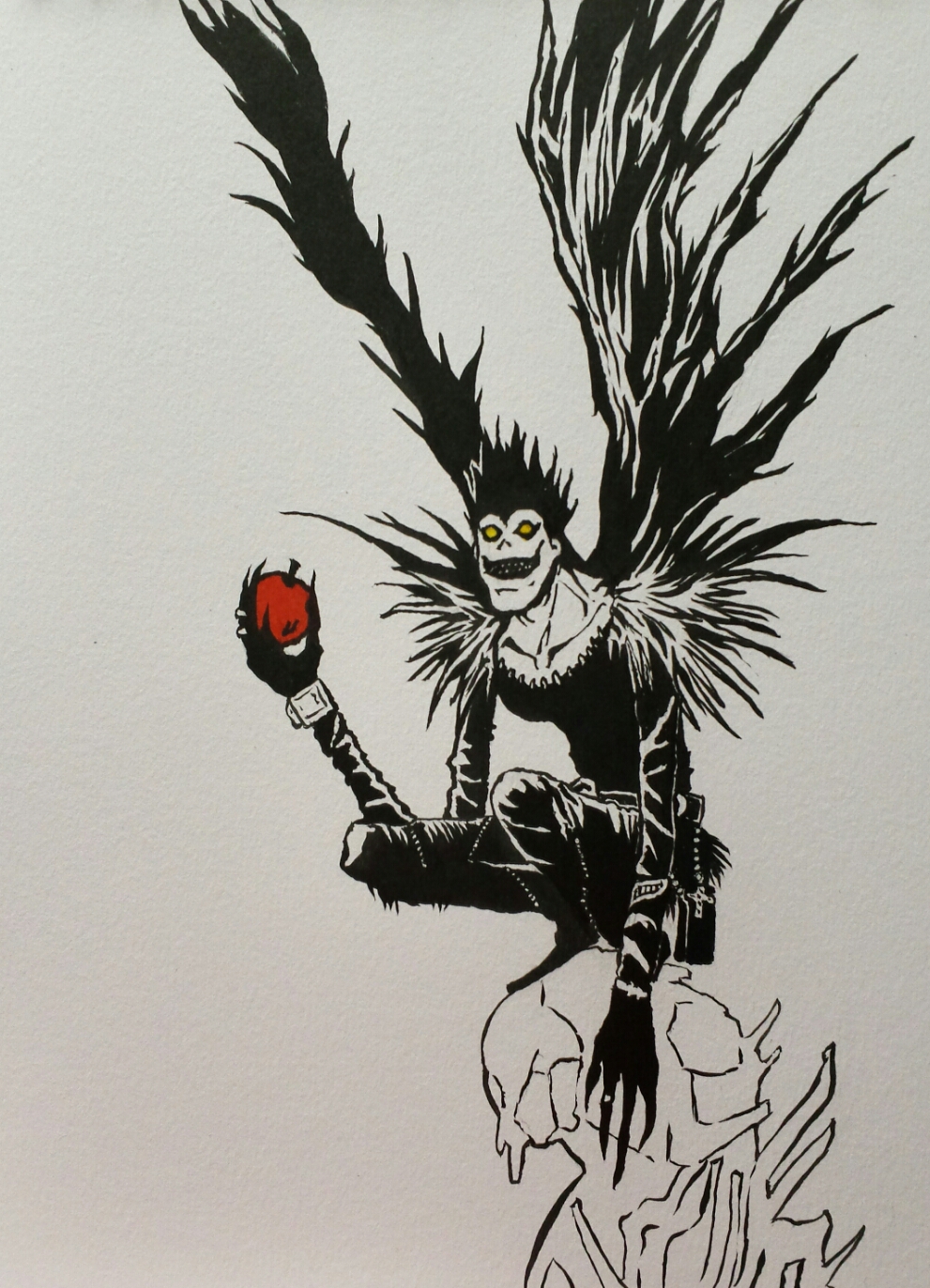 Death Note Drawings Ryuk